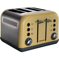 Morphy Richards 242003 Accents 4 Slice Toaster in Cream